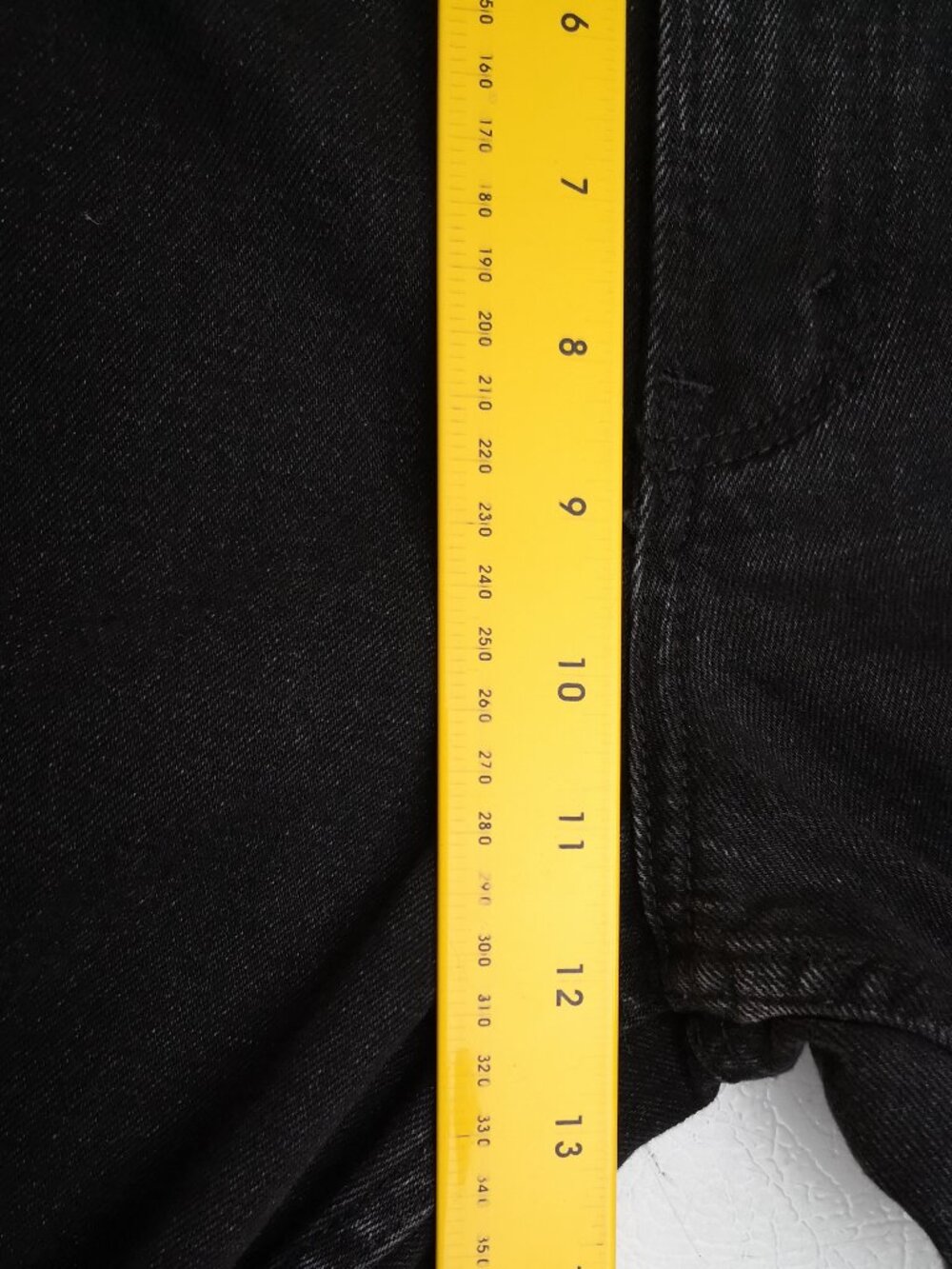 Abercrombie & Fitch Ladies Size 31/12 Black Skinny High Rise Curve Love Jeans - Picture 13 of 14